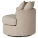 Debbie Upholstered Swivel Accent Chair Camel - Walo Furniture