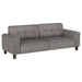 Deerhurst 2 - piece Upholstered Track Arm Sofa Set Charcoal - Walo Furniture