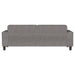 Deerhurst Upholstered Track Arm Tufted Sofa Charcoal - Walo Furniture