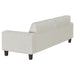 Deerhurst Upholstered Track Arm Tufted Sofa Greige - Walo Furniture