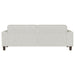 Deerhurst Upholstered Track Arm Tufted Sofa Greige - Walo Furniture