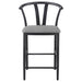 Dolman Counter Height Dining Side Chair Grey (Set of 2) - Walo Furniture