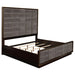 Durango 4 - piece Eastern King Bedroom Set Smoked Peppercorn - Walo Furniture