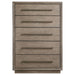 Durango 5 - drawer Bedroom Chest Taupe Oak - Walo Furniture