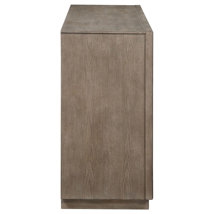 Durango 8 - drawer Dresser Taupe Oak - Walo Furniture