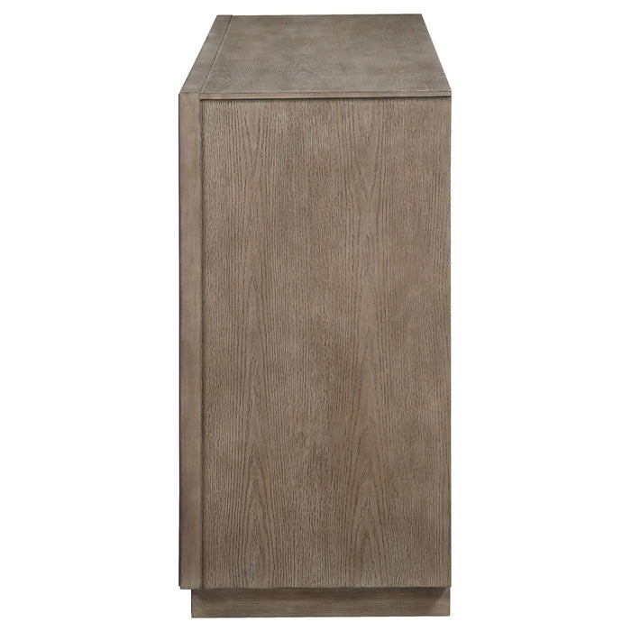 Durango 8 - drawer Dresser Taupe Oak - Walo Furniture