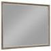 Durango Dresser Mirror Taupe Oak - Walo Furniture