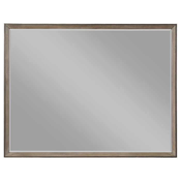 Durango Dresser Mirror Taupe Oak - Walo Furniture