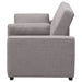 Edith Upholstered Convertible Sleeper Sofa Bed Grey - Walo Furniture