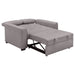 Edith Upholstered Convertible Sleeper Sofa Bed Grey - Walo Furniture