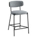 Elison Counter Height Bar Stool Grey (Set of 2) - Walo Furniture