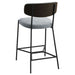 Elison Counter Height Bar Stool Grey (Set of 2) - Walo Furniture