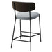 Elison Counter Height Bar Stool Grey (Set of 2) - Walo Furniture