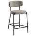 Elison Counter Height Bar Stool Light Brown (Set of 2) - Walo Furniture