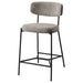 Elison Counter Height Bar Stool Light Brown (Set of 2) - Walo Furniture