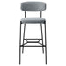 Elison Pub Height Bar Stool Grey (Set of 2) - Walo Furniture