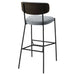 Elison Pub Height Bar Stool Grey (Set of 2) - Walo Furniture