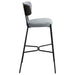 Elison Pub Height Bar Stool Grey (Set of 2) - Walo Furniture