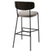 Elison Pub Height Bar Stool Light Brown (Set of 2) - Walo Furniture