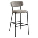 Elison Pub Height Bar Stool Light Brown (Set of 2) - Walo Furniture