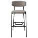 Elison Pub Height Bar Stool Light Brown (Set of 2) - Walo Furniture