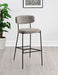 Elison Pub Height Bar Stool Light Brown (Set of 2) - Walo Furniture