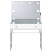 Eliza Vanity Set with Lighting & Stool White and Chrome - Walo Furniture