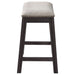 Elliston Backless Counter Stool Dark Grey (Set of 2) - Walo Furniture