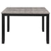 Elodie 54 - inch Extension Counter Height Dining Table Grey - Walo Furniture