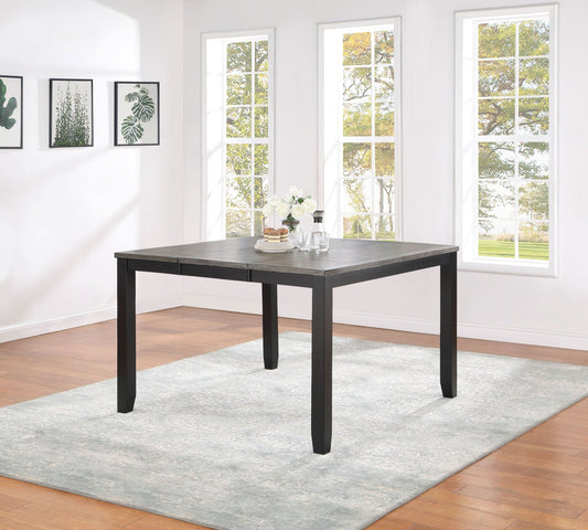 Elodie 54 - inch Extension Counter Height Dining Table Grey - Walo Furniture