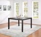 Elodie 54 - inch Extension Counter Height Dining Table Grey - Walo Furniture