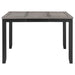 Elodie 54 - inch Extension Counter Height Dining Table Grey - Walo Furniture