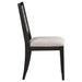 Elodie Wood Dining Side Chair Grey and Black (Set of 2) - Walo Furniture