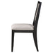 Elodie Wood Dining Side Chair Grey and Black (Set of 2) - Walo Furniture