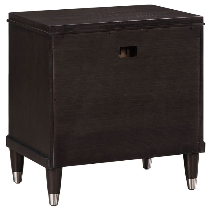 Emberlyn 2 - drawer Nightstand Brown - Walo Furniture