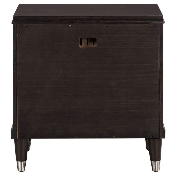 Emberlyn 2 - drawer Nightstand Brown - Walo Furniture