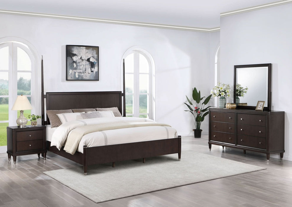 Emberlyn 4 - piece Queen Bedroom Set Brown - Walo Furniture