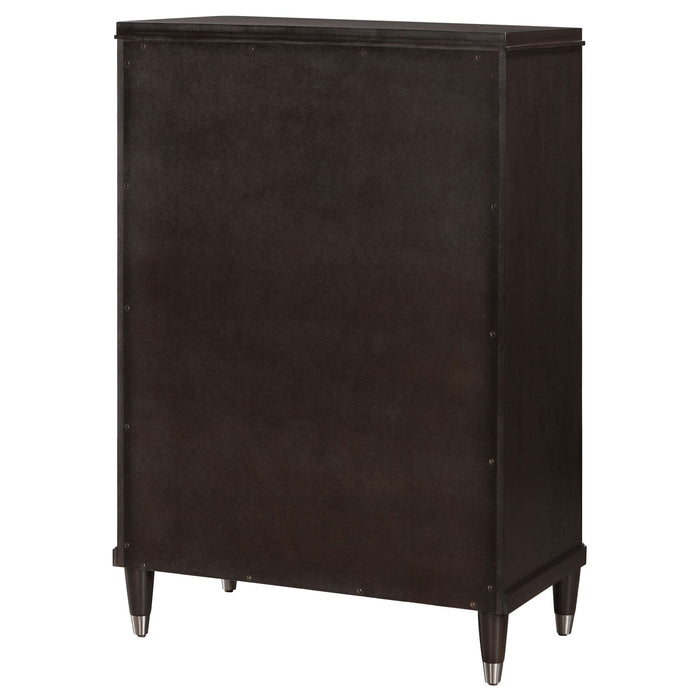 Emberlyn 5 - drawer Bedroom Chest Brown - Walo Furniture