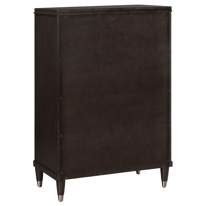 Emberlyn 5 - drawer Bedroom Chest Brown - Walo Furniture