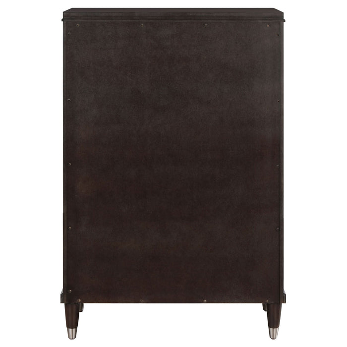 Emberlyn 5 - drawer Bedroom Chest Brown - Walo Furniture