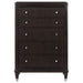 Emberlyn 5 - drawer Bedroom Chest Brown - Walo Furniture