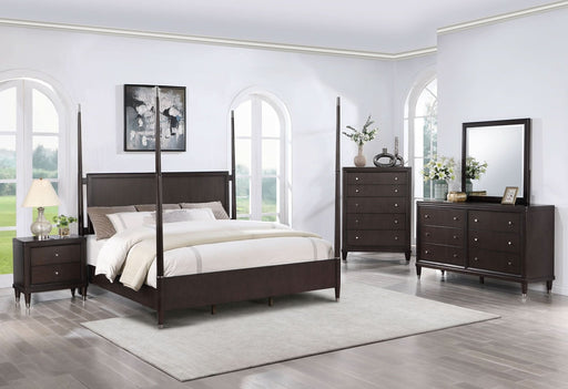 Emberlyn 5 - piece Eastern King Bedroom Set Brown - Walo Furniture