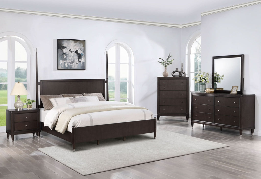 Emberlyn 5 - piece Queen Bedroom Set Brown - Walo Furniture