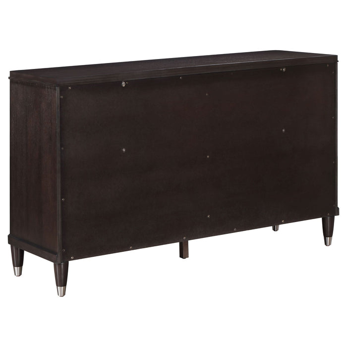 Emberlyn 6 - drawer Dresser Brown - Walo Furniture