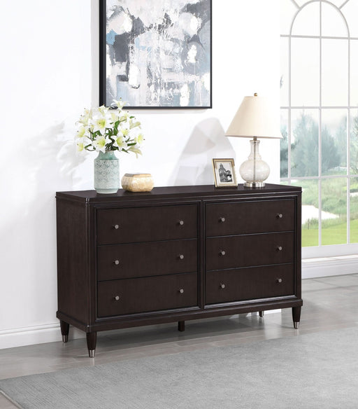 Emberlyn 6 - drawer Dresser Brown - Walo Furniture