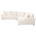 Emberson 3 - piece Upholstered Modular Sectional Sofa Ivory - Walo Furniture