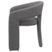 Eudora Boucle Upholstered Dining Arm Chair Grey (Set of 2) - Walo Furniture