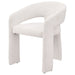 Eudora Boucle Upholstered Dining Side Chair Cream (Set of 2) - Walo Furniture