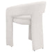 Eudora Boucle Upholstered Dining Side Chair Cream (Set of 2) - Walo Furniture