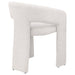 Eudora Boucle Upholstered Dining Side Chair Cream (Set of 2) - Walo Furniture